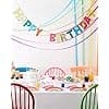 Amazon.com: Talking Tables Rainbow Themed Resuable Happy Birthday ...