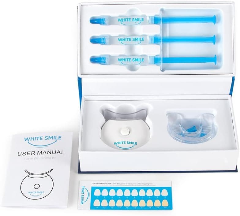 WHITE SMILE Teeth Whitening Kit, LED Light System, Philippines | Ubuy