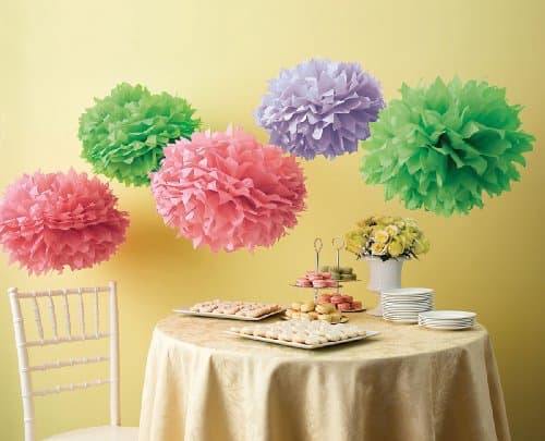 Wilton Martha Stewart Crafts Pom Poms, Color Burst, 2 Sizes