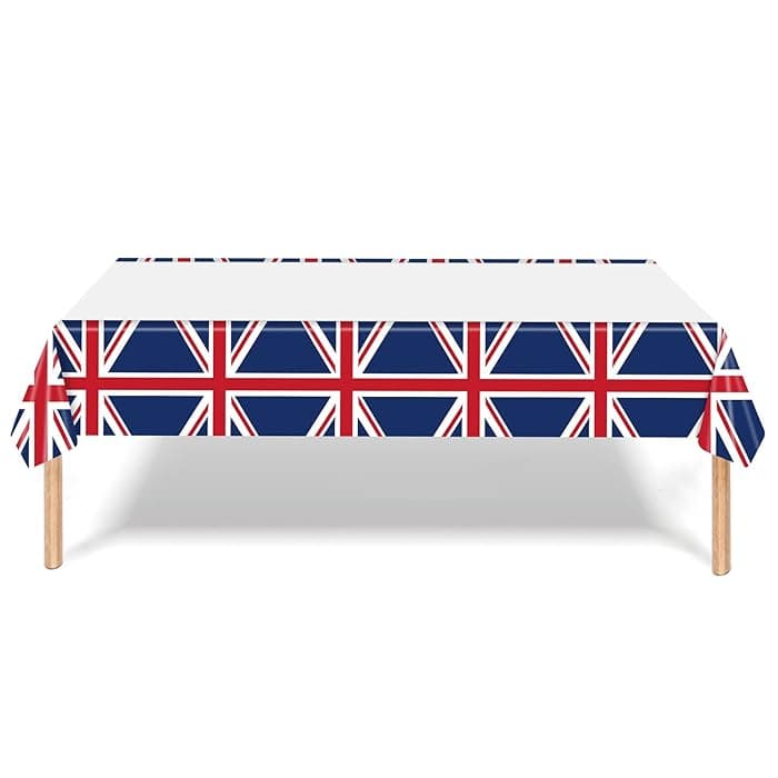 Union Jack Plastic Tablecover