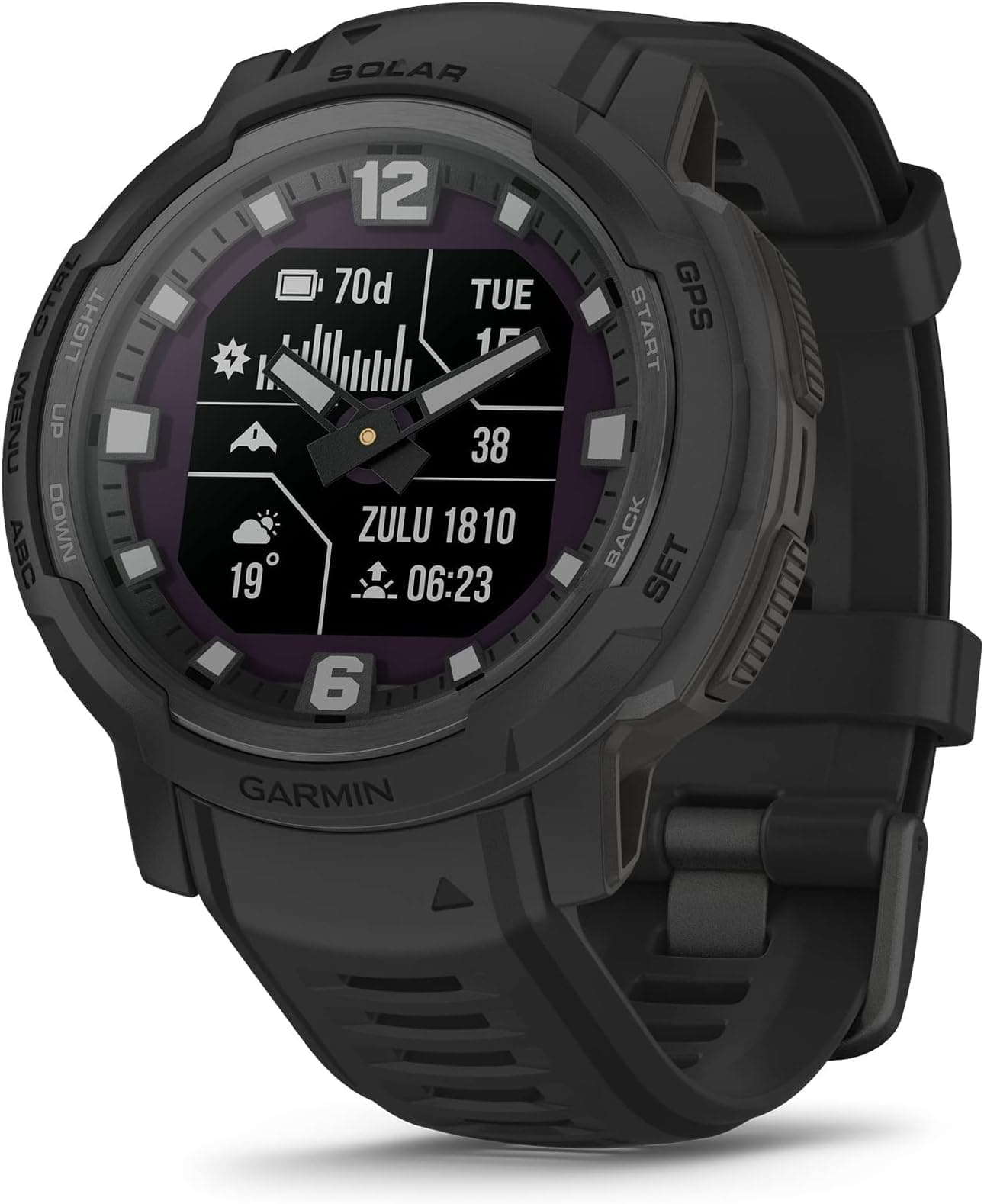 Amazon.com: Garmin Instinct 2X Solar - Tactical Edition, Rugged GPS ...