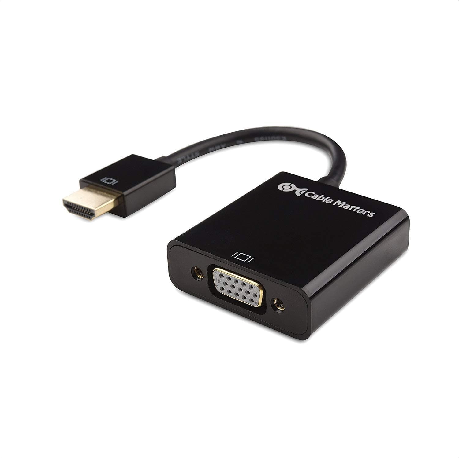 Amazon.com: Cable Matters Unidirectional HDMI to VGA Adapter (HDMI to ...