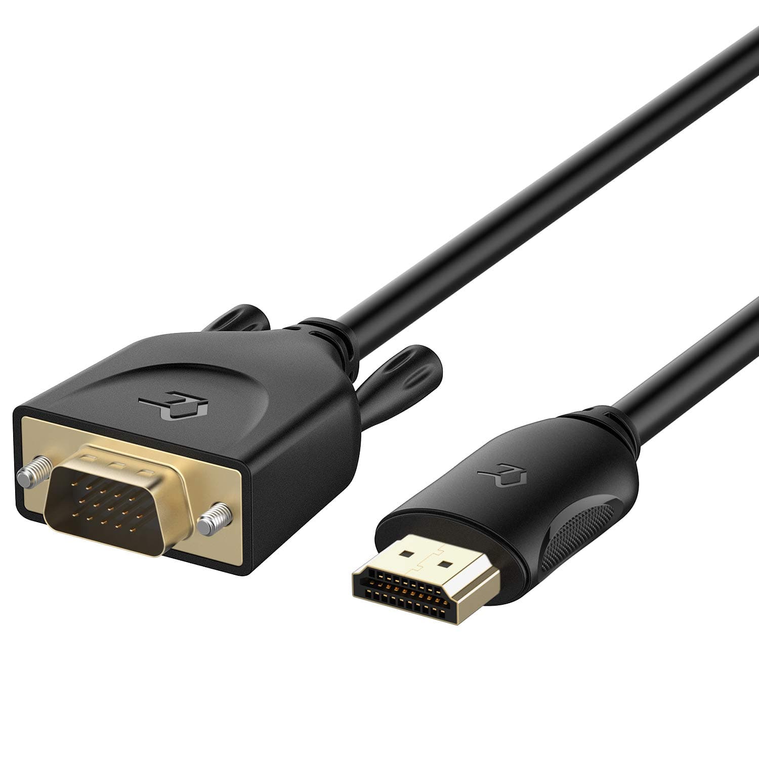 Rankie HDMI to VGA (Male to Male) Cable, Compatible with Computer ...