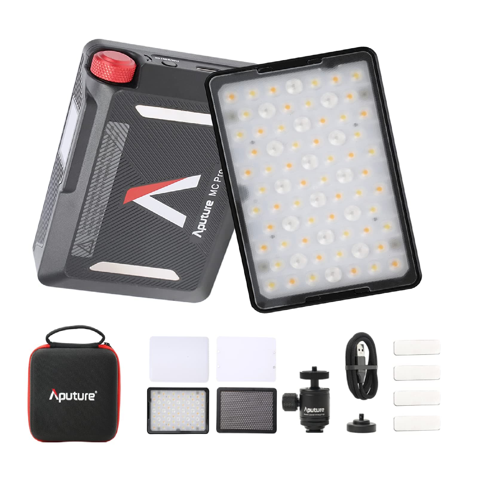 Amazon.com : Aputure MC Pro RGBWW LED Light,Mini On Camera Video Lights ...