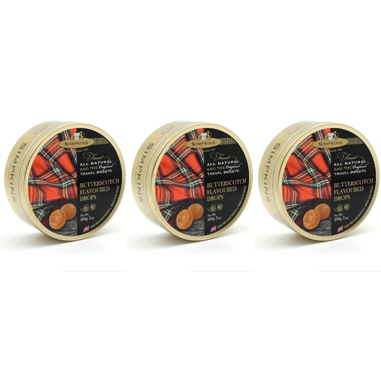 Amazon.com : Simpkins Butterscotch Flavoured Travel Sweets : Gourmet ...