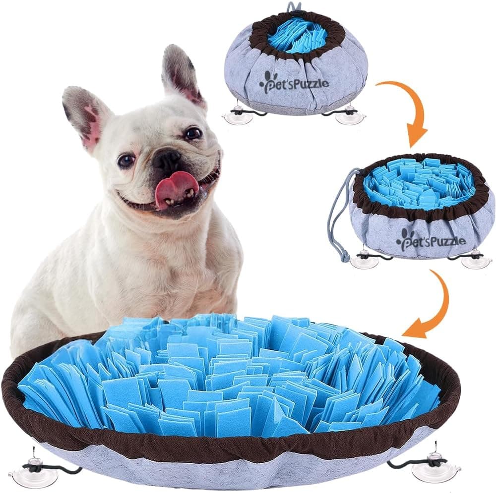 Amazon.com : AWOOF Pet Snuffle Mat for Dogs, Interactive Feed Game for ...