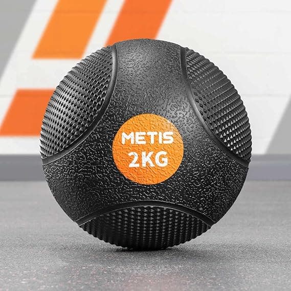 METIS Médecine Ball - Ballon Lesté 1kg à 10kg | Wall Ball pour ...