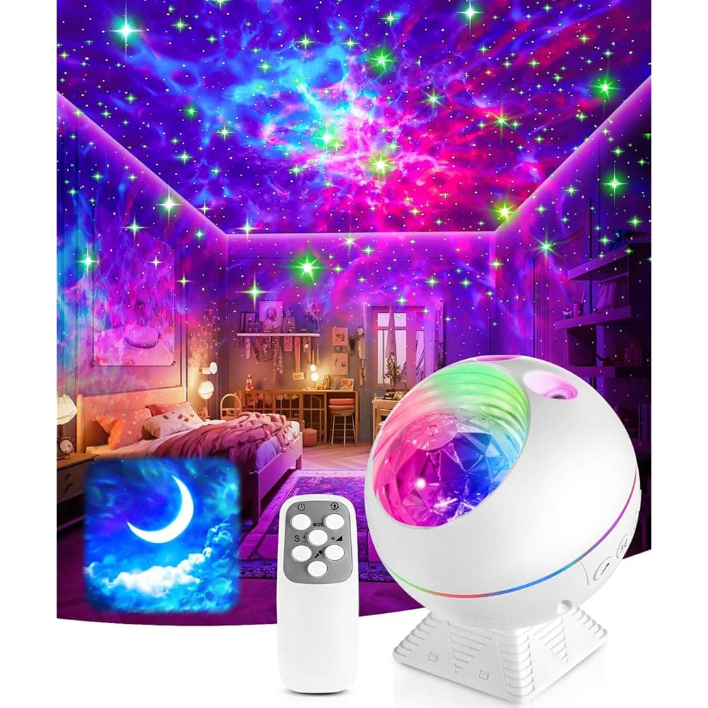 $8/mo - Finance One Fire Galaxy Light Projector, 42 Colors Star ...