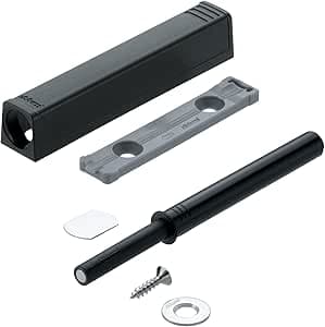 Blum Tip-on 956A1004 Push to Open Push Catch Black : Amazon.co.uk: DIY ...