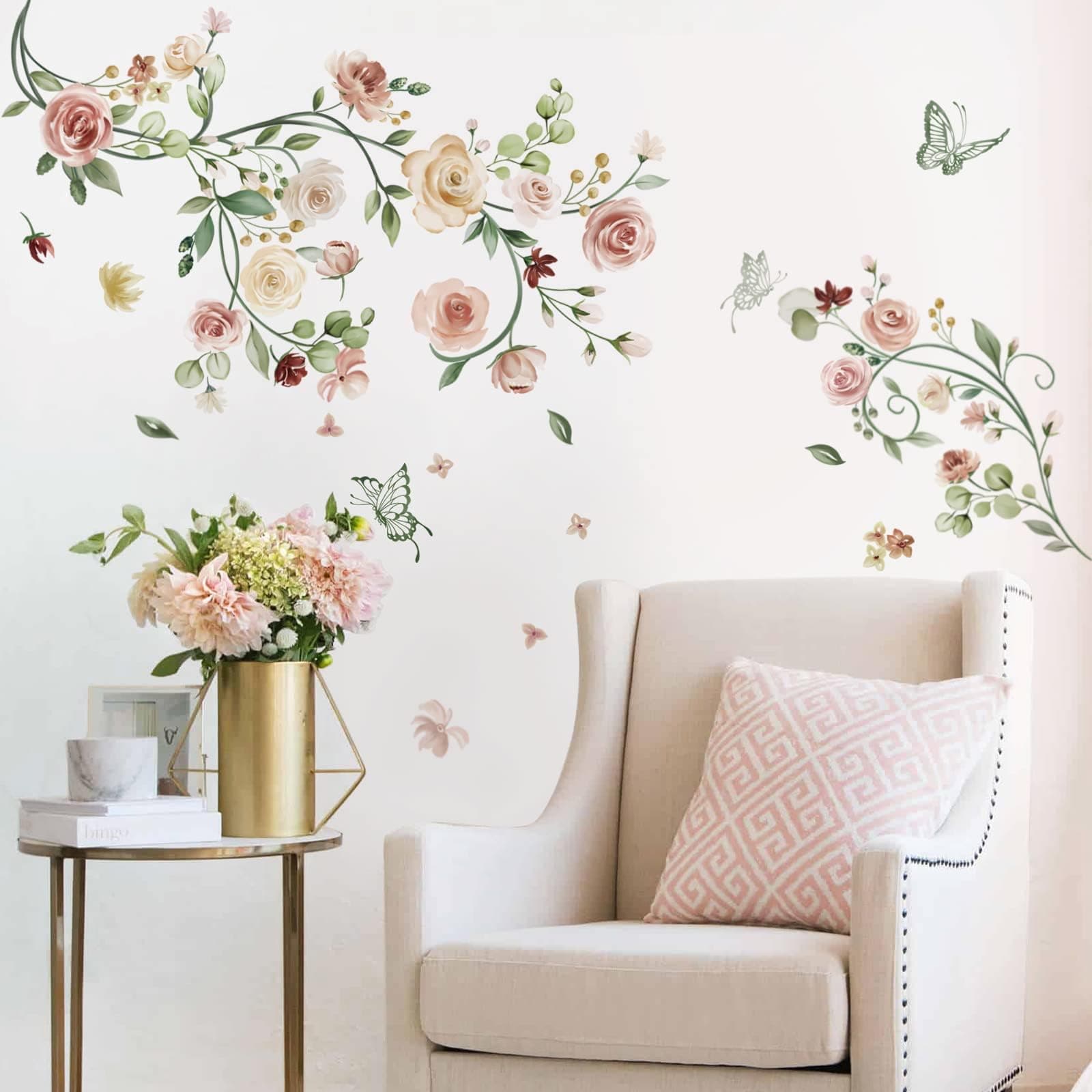 RoomMates RMK1219SCS Evergreen Ivy Peel and Stick Wall Decals - Wall ...