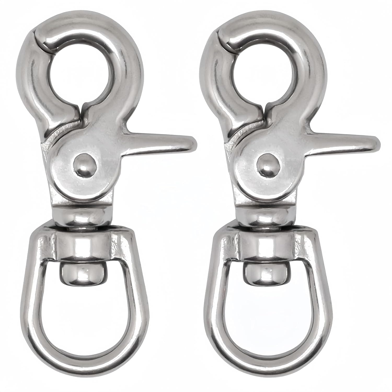 MAMDAFAON Trigger Snap Hooks,316 Stainless Steel Swivel Trigger Clip ...