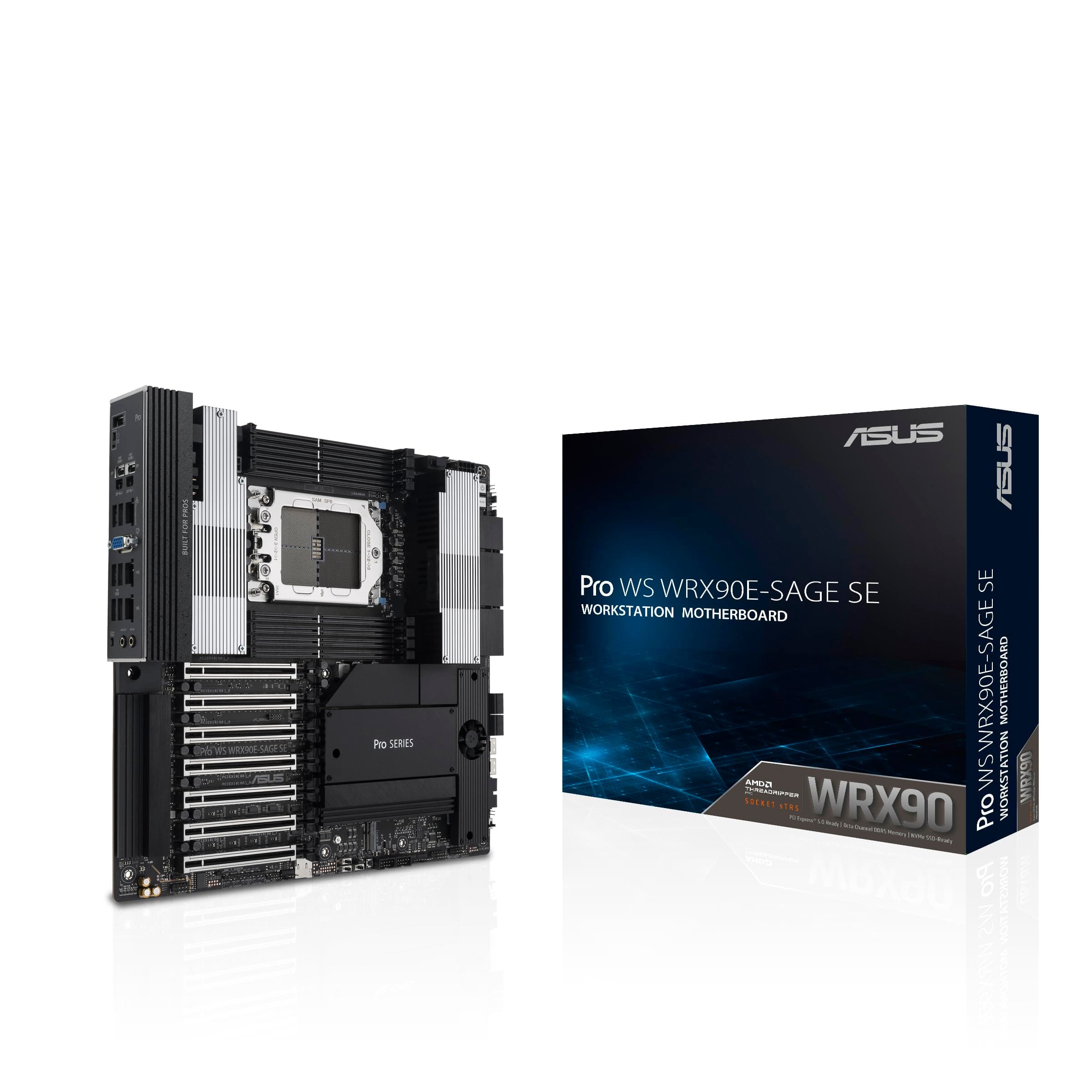 Amazon.com: ASUS Pro WS WRX90E-SAGE SE EEB Workstation Motherboard, AMD ...