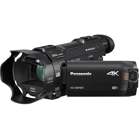 Amazon.com : Panasonic PANASONIC HC-VX1 4K Camcorder, 24X LEICA DICOMAR ...