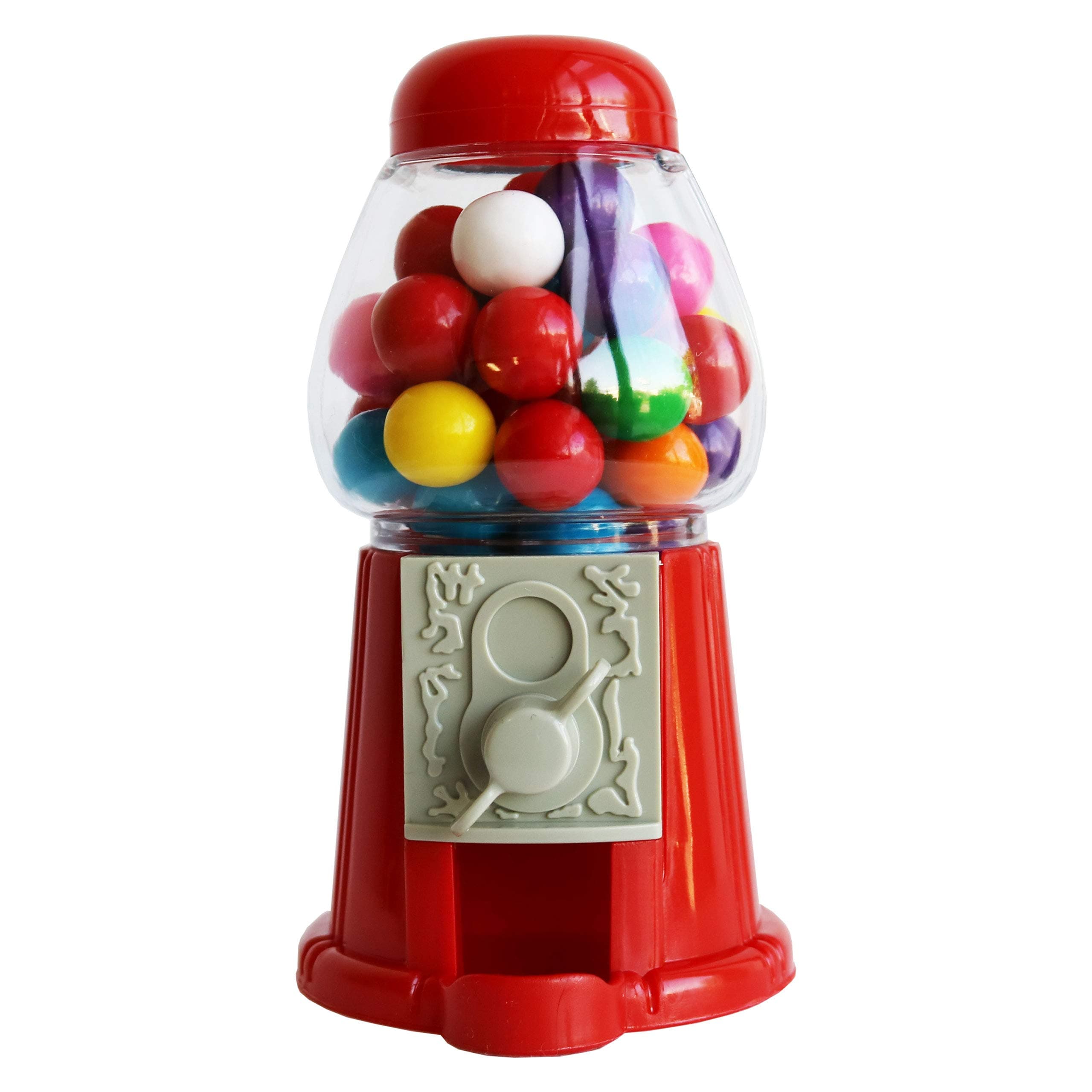 Buy ModParty Mini Gumball Machines Red (Set of 6), Kids Party Favors ...