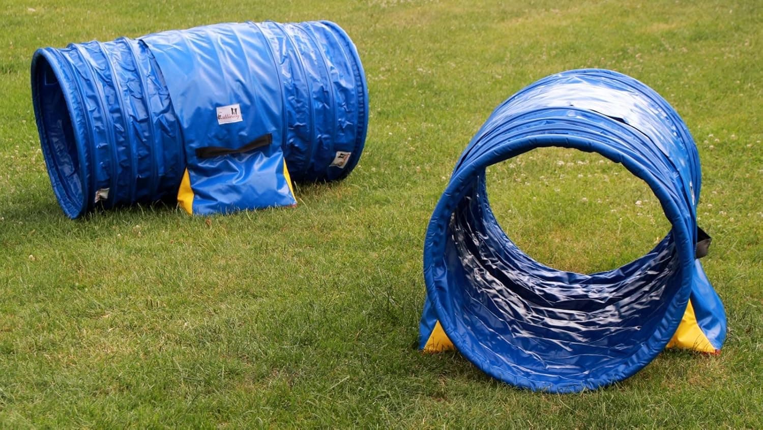 Callieway Hoopers Agility "Profi" Dog Sports Tunnels Set of 2 (2 Tunnel ...