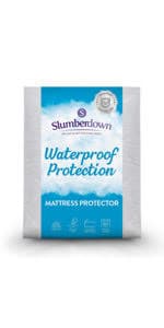 Slumberdown Anti Allergy Mattress Protector Double Bed - Anti Bacterial ...