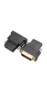 Amazon.com: Cable Matters CL3 in-Wall Rated Bi-Directional HDMI to DVI ...