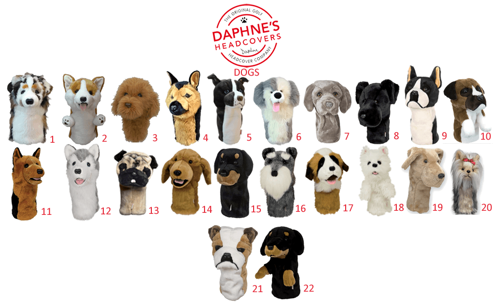 Daphne s Headcovers Classic Animal Driver Headcover