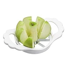 KitchenCraft Stainless Steel Apple Corer and Slicer, 11 cm (4.5 ...