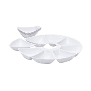 Amazon.com: Mozaik Premium Plastic Entertaining and Tapas Set, 12 ...