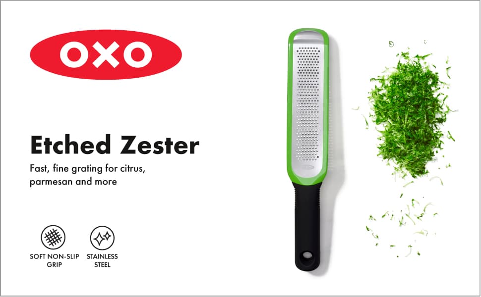 Amazon.com: OXO Good Grips Etched Zester and Grater: Home & Kitchen