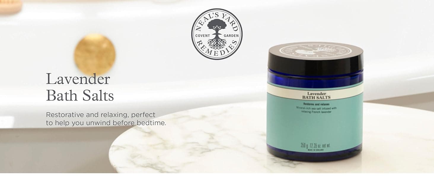 Neal's Yard Remedies Lavender Bath Salts, Calming & Restorative Salt ...