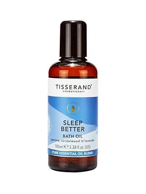 Tisserand Aromatherapy - Sleep Better - Bath Oil - Lavender, Jasmine ...