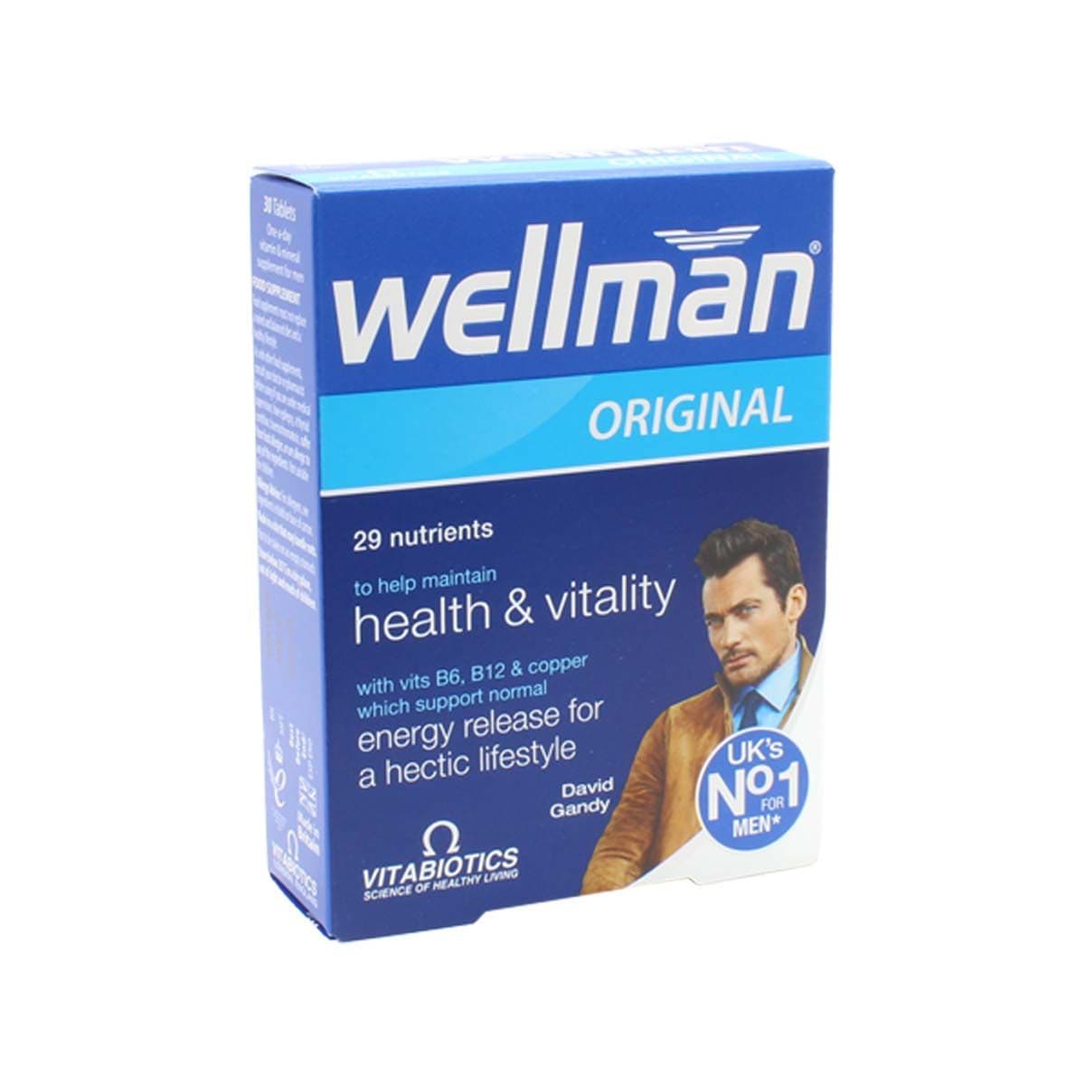 Buy Wellman Original - 30 Capsules Online | UK Meds