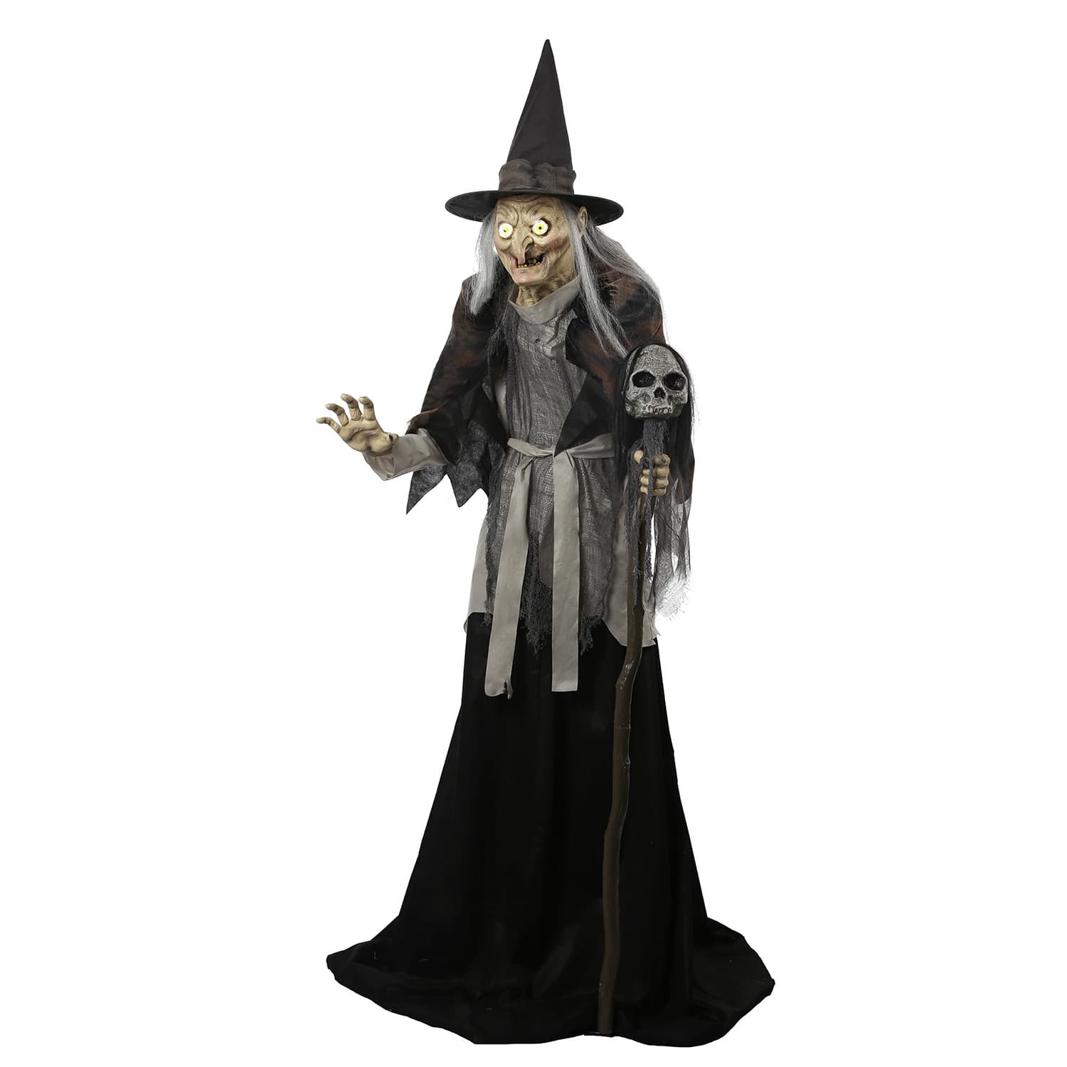 Lunging Witch Animated HALLOWEEN Prop - Mad About Horror