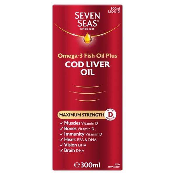 Seven Seas Pure Extra High Strength Cod Liver Oil | McFaddens Pharmacy