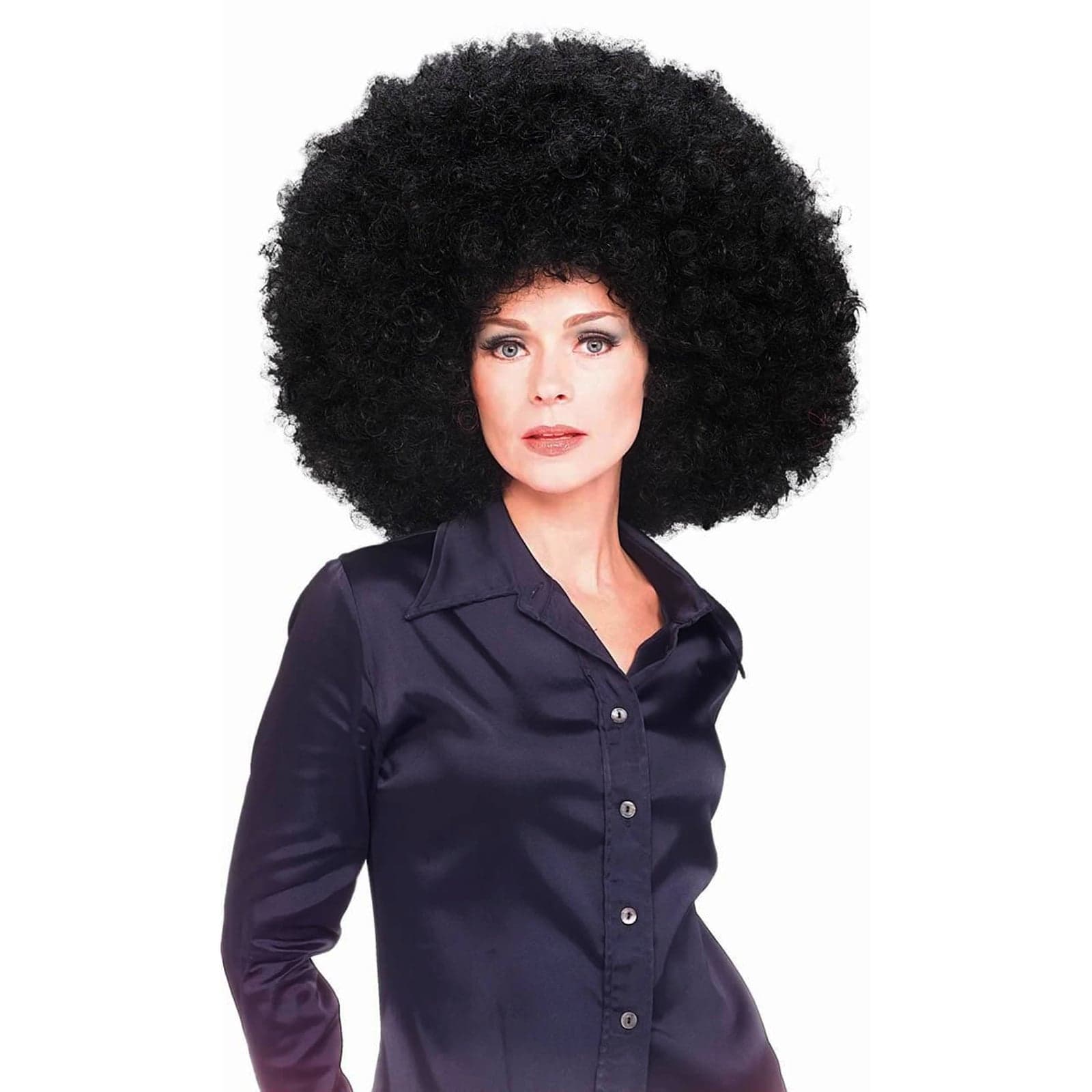 Super Afro Black Unisex Adult Wig - Discount Party Supplies