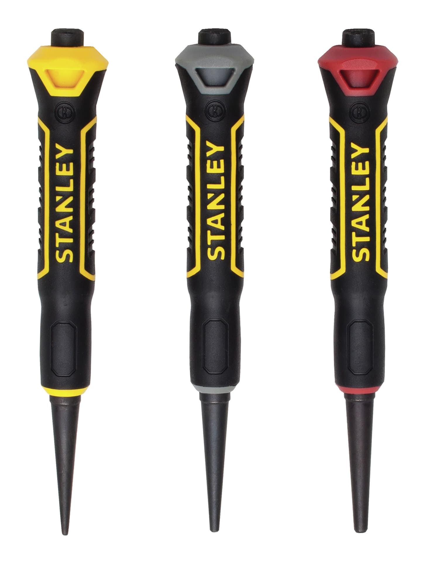 Stanley FatMax 3-pc Nail Punch Set, Includes 1/32, 1/16 and 3/32 ...