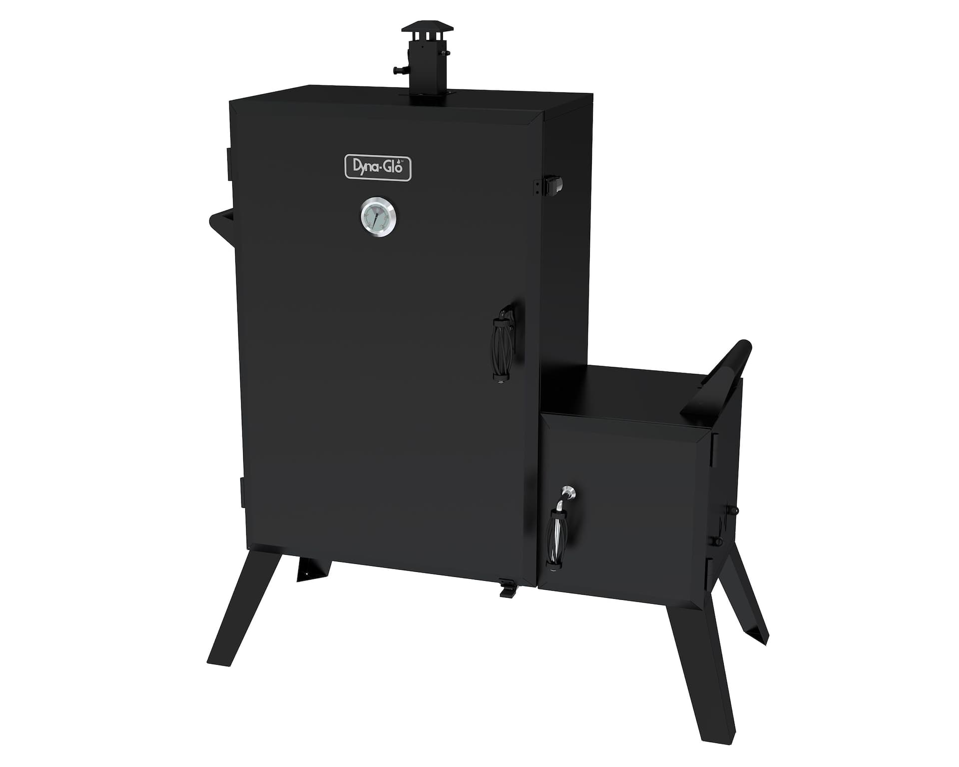 Dyna-Glo DGO1176BDC-D Wide Body Vertical Offset Charcoal Smoker ...