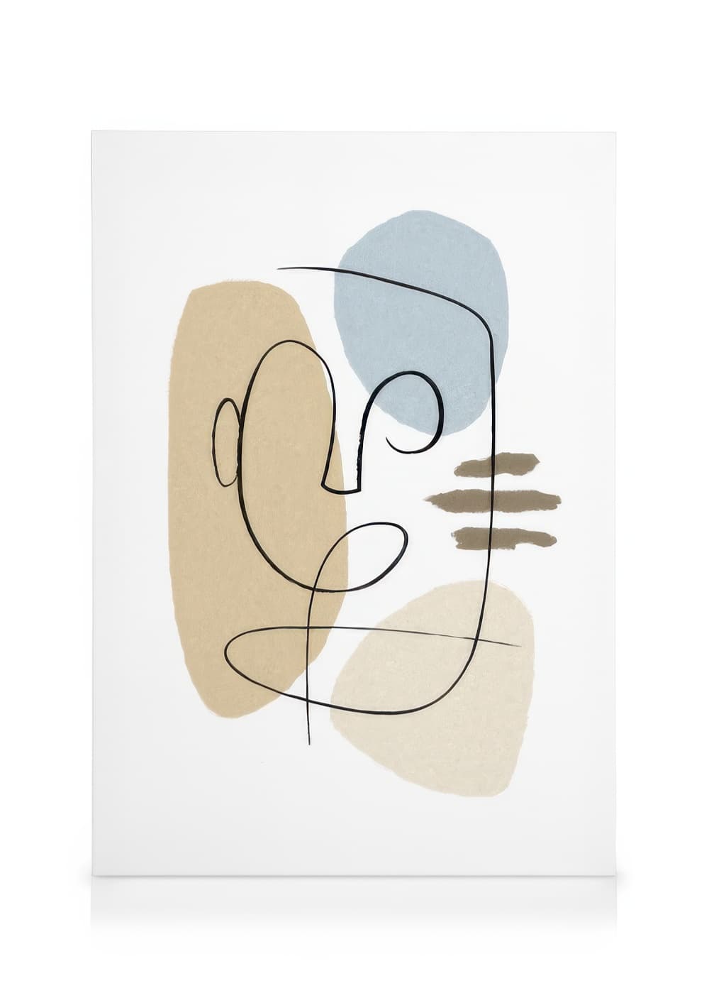 Abstract Forms No2 Canvas Print – Modern Art Print | Desenio