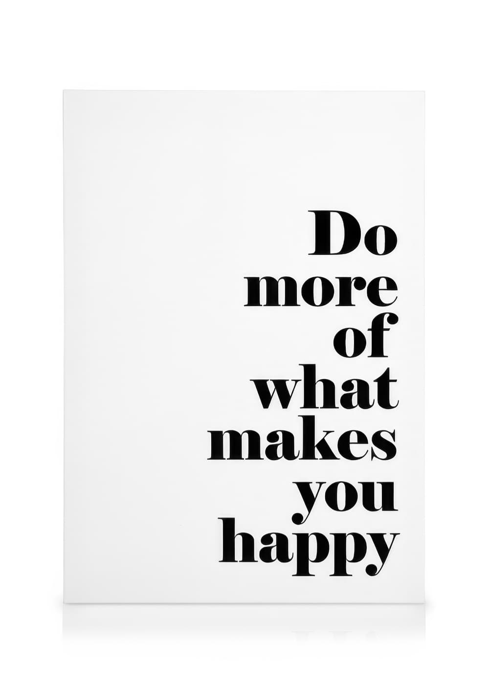Makes You Happy Canvas Print – Motivational Wall Art | Desenio