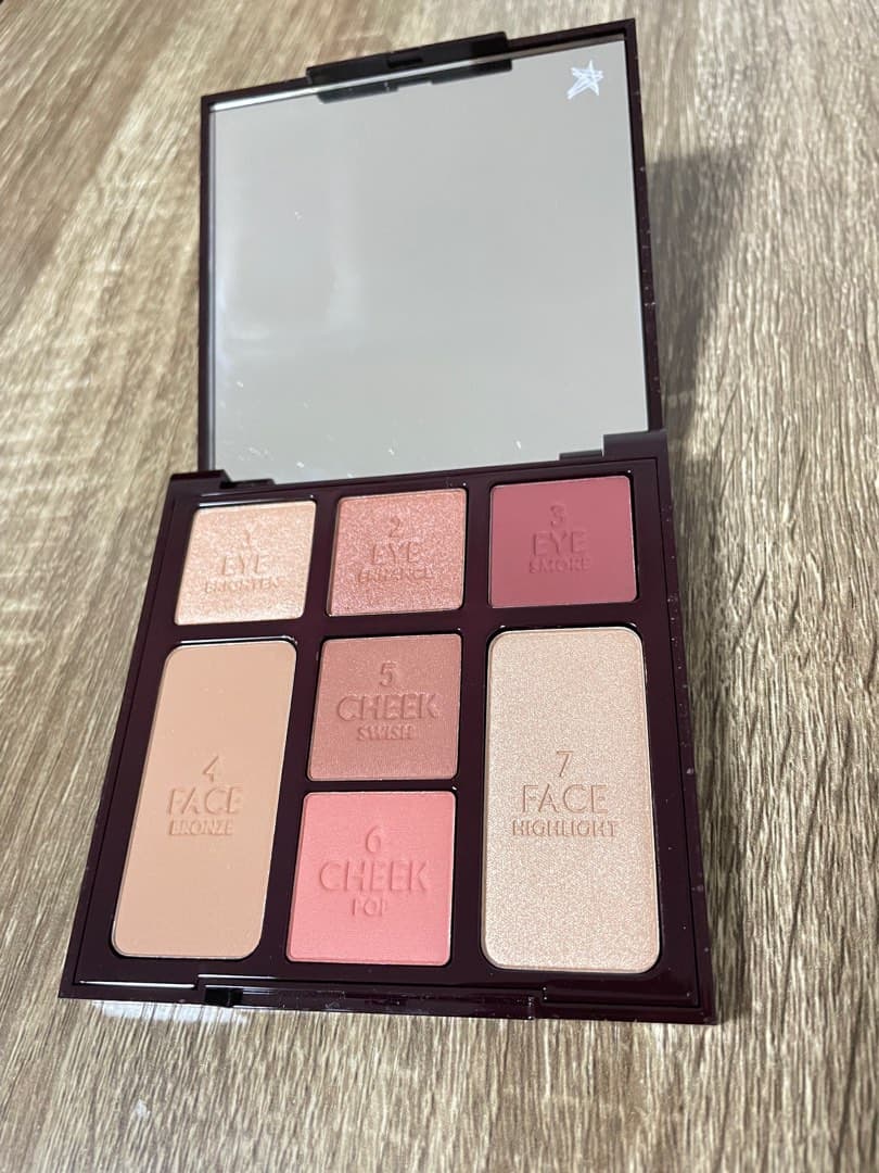 CT 眼影高光修容胭脂四合一盤 Charlotte Tilbury INSTANT LOOK IN A PALETTE 5 MINUTE ...