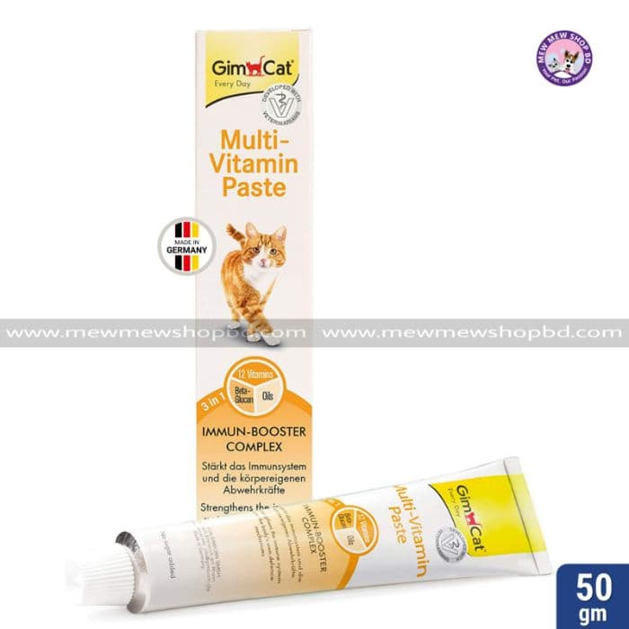 GimCat Multivitamin Paste For Cat 50g | Mew Mew Shop BD