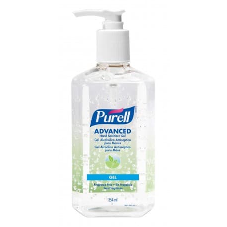 PURELL Advanced Instant Hand Sanitizer - Fragrance Free (12 fl oz ...