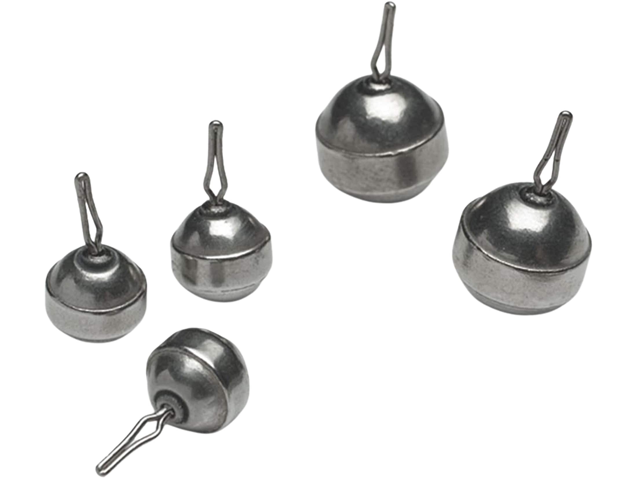 Bullet Weights Tungsten Round Drop Shot Weight 3/8oz Tungsten Natural