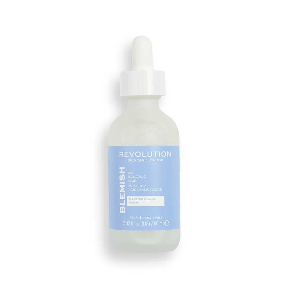 Makeup Revolution Skincare 2% Salicylic Acid Targeted Blemish Serum ...