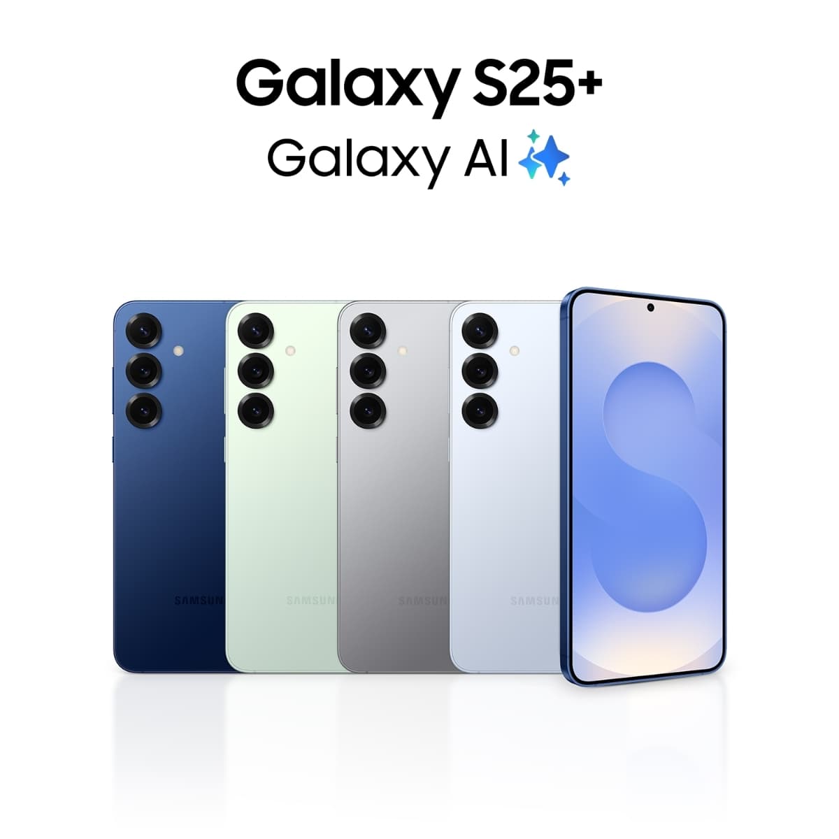 Samsung Galaxy S25+ 256 GB, Icyblue - POWER.dk