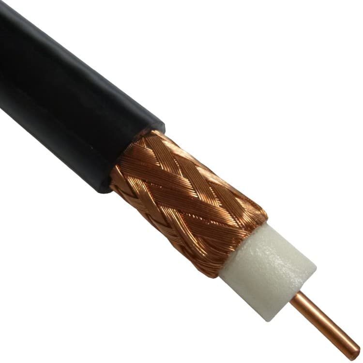 RG11/U - 8213 Coaxial cable, 75 ohm, Foam w/ copper 97% braid, MFR: Belden