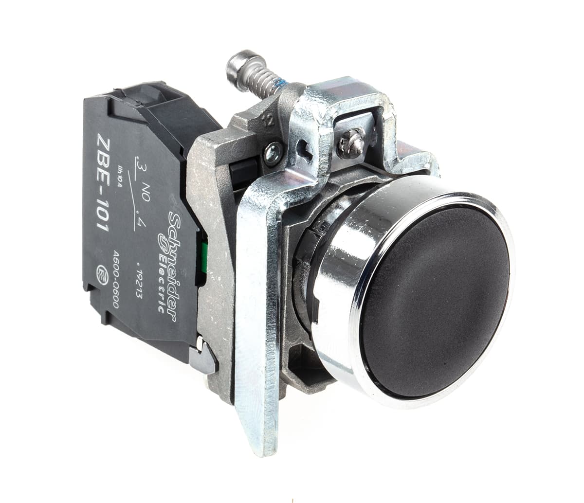 XB4BA21 | Schneider Electric Harmony XB4 Series Push Button, Panel ...