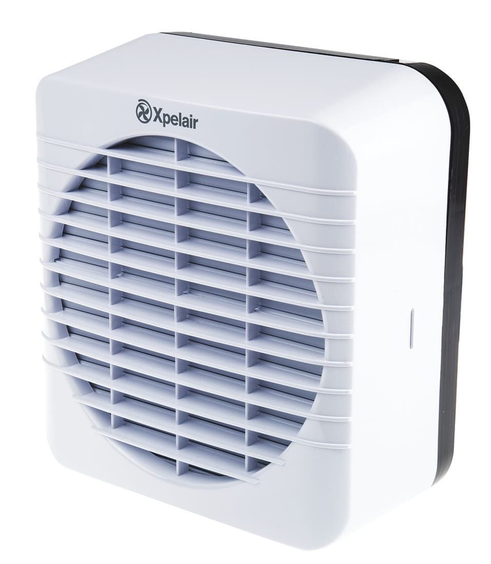 Xpelair GXC6 Window Mounted Extractor Fan, 266m³/h, 37 dB(A)dB(A) | RS
