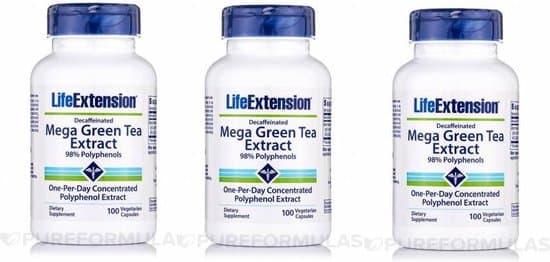 Mega Green Tea Extract (decaffeinated), 3-pack | bol