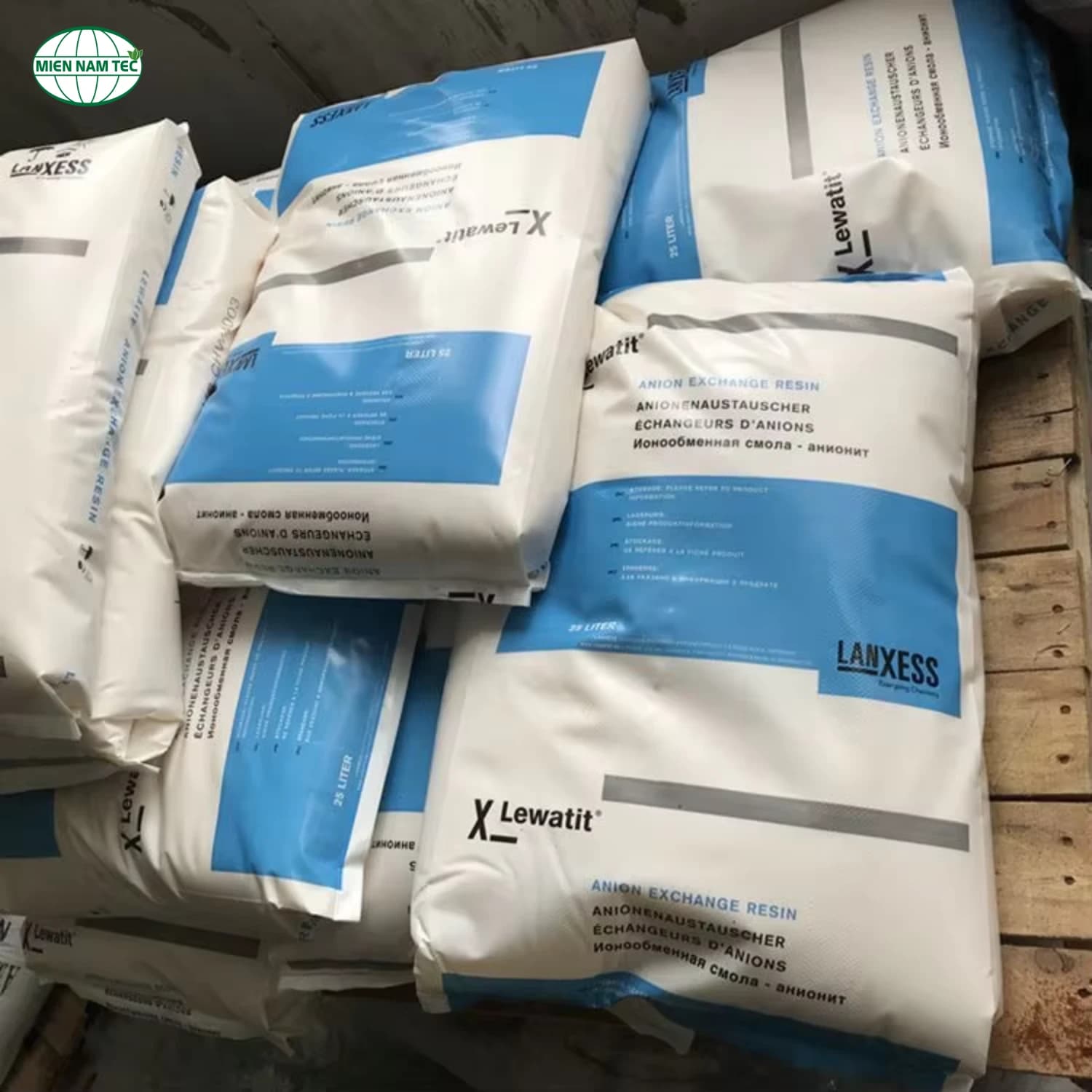 Hạt Nhựa Anion Lewatit Monoplus M 500 |Lanxess Đức, Làm Mềm Nước