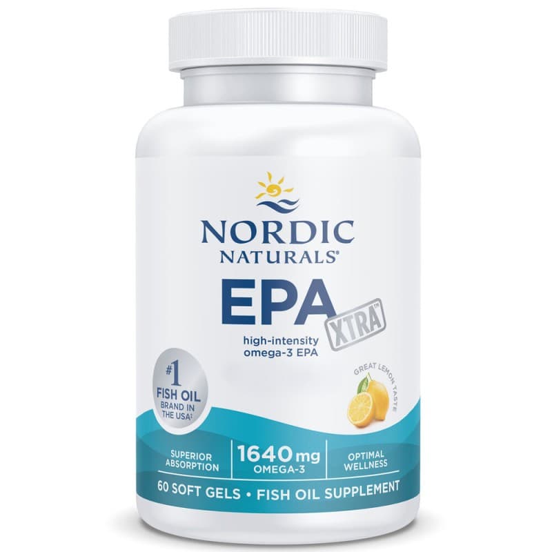 Nordic Naturals EPA Xtra 1640 mg Omega-3 cytrynowy 60 kaps