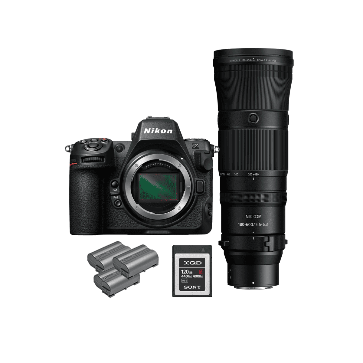 Nikon Wildlife Set Nikon Z8 + Nikon NIKKOR Z 180-600 mm f/5.6-6.3 ...