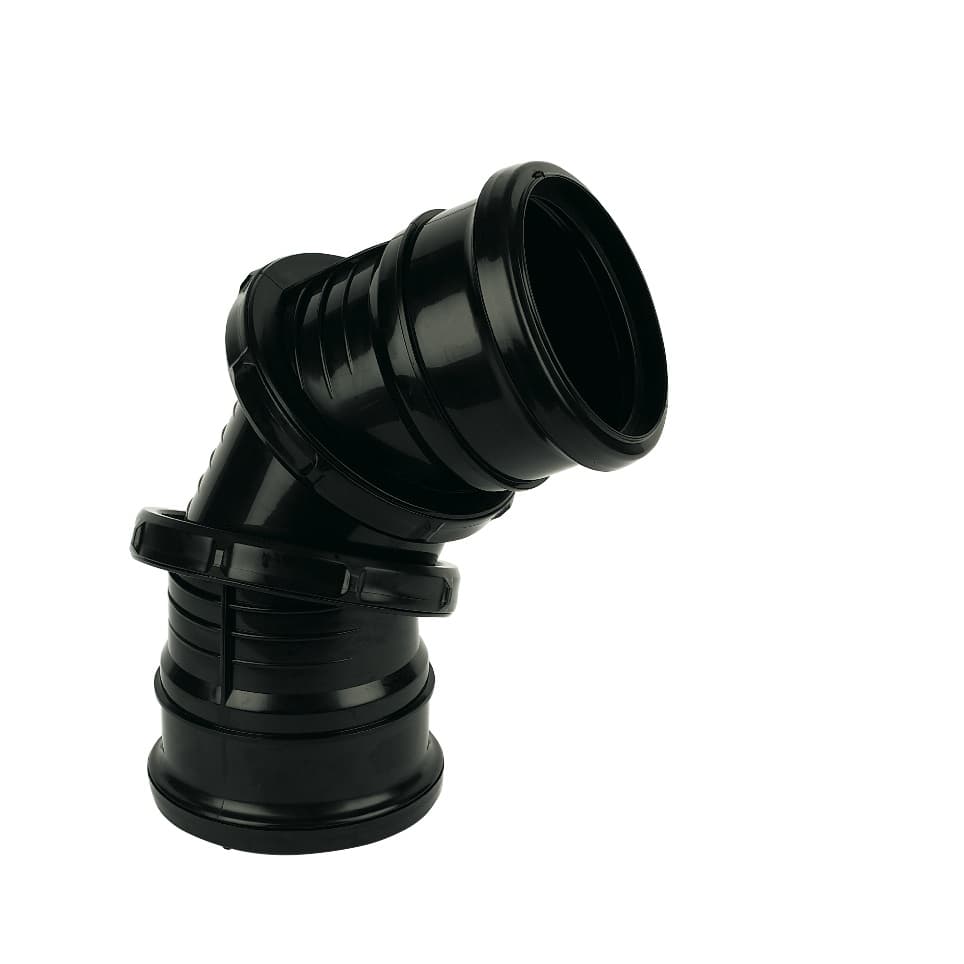 Floplast SP560BL 110mm/4 Inch Ring Seal Soil System - 0-90 Degree Adj ...