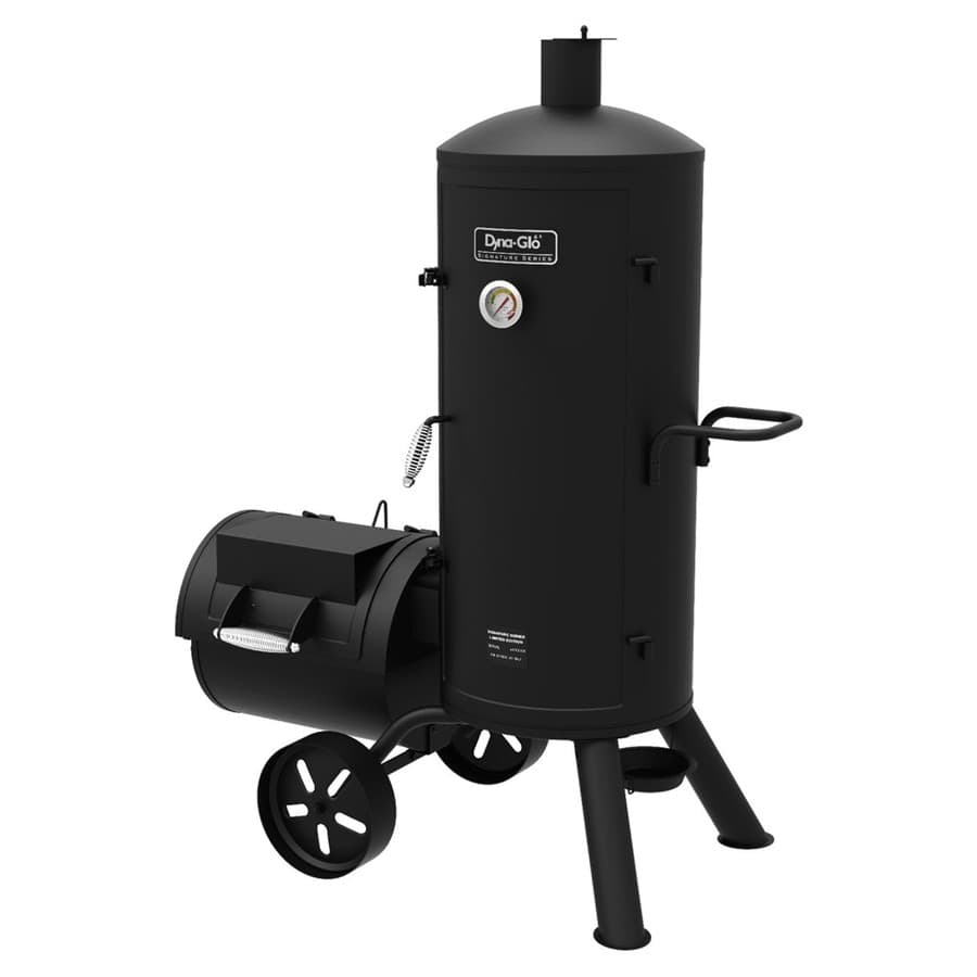 Dyna-Glo Heavy-Duty Vertical Offset Charcoal Smoker and Grill at Lowes.com